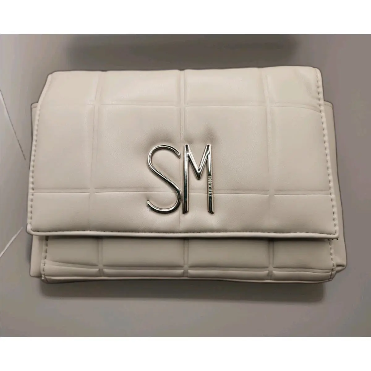 Quilted Btyana Handbag/crossbody - Gray by Steve Madden