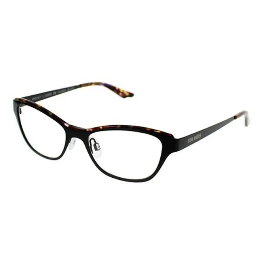 Steve Madden SM Fuused Black / Tortoise Shell Womens Eyeglasses Frames 51-16-135