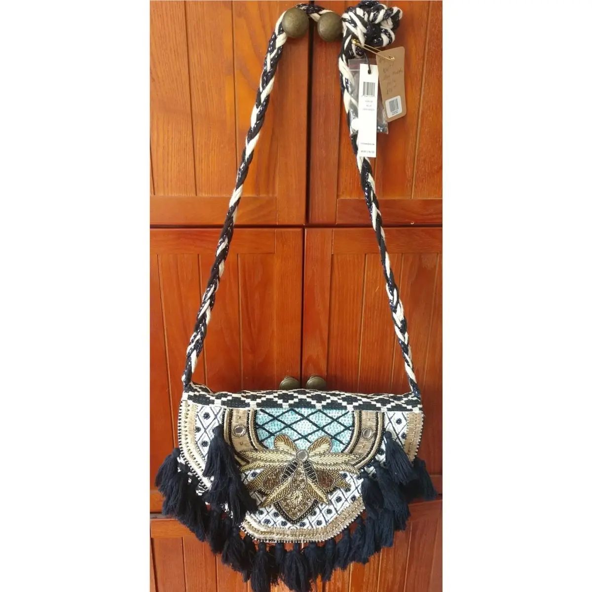 J Greer Navy Blue Crossbody Bag Purse by Steve Madden