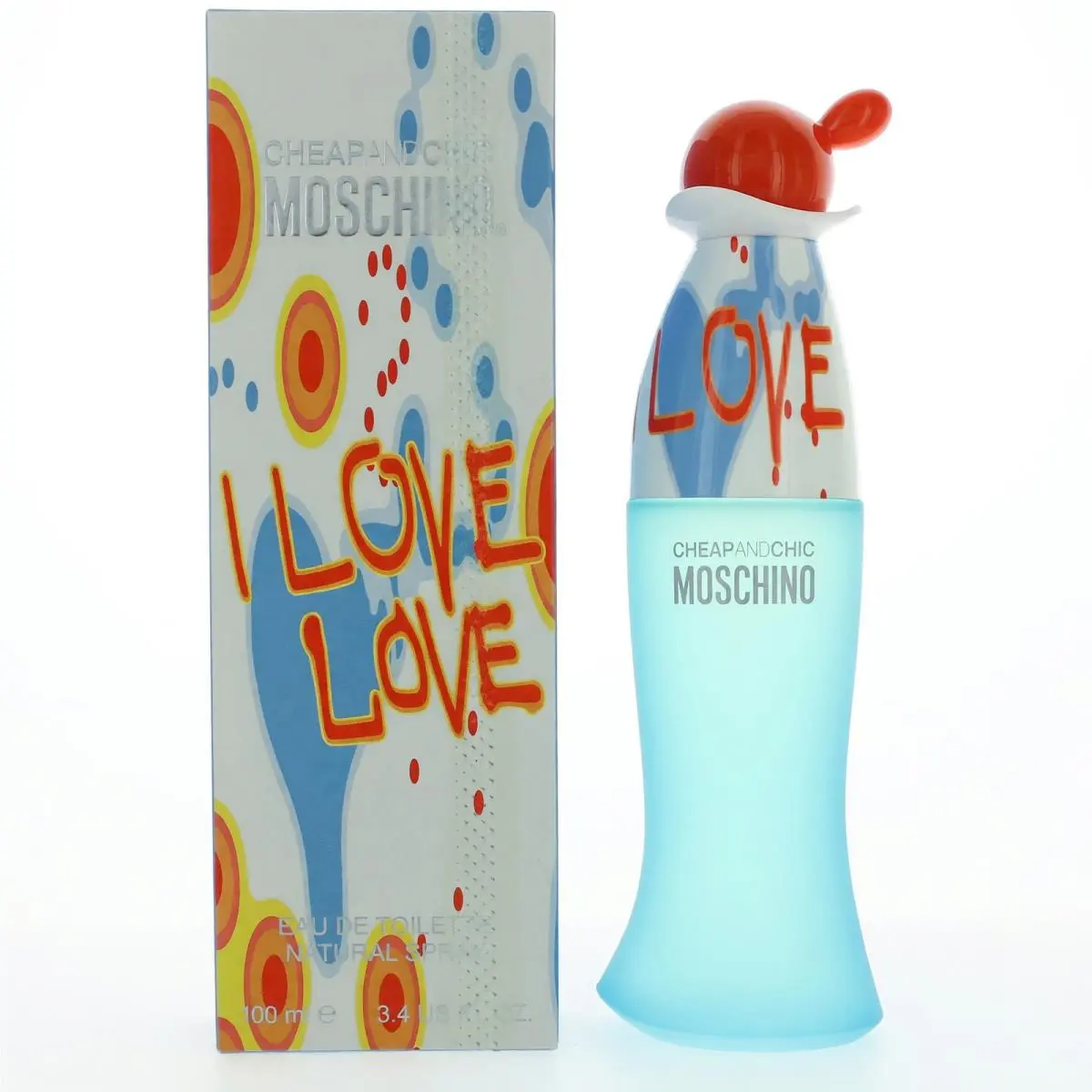 I Love Love Chic by Moschino 3.4 oz Edt Spray For Women