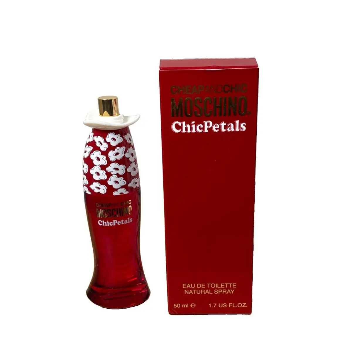 and Chic Chic Petals  50ml/1.7oz Edt Spray Women - Missing Lid by Moschino