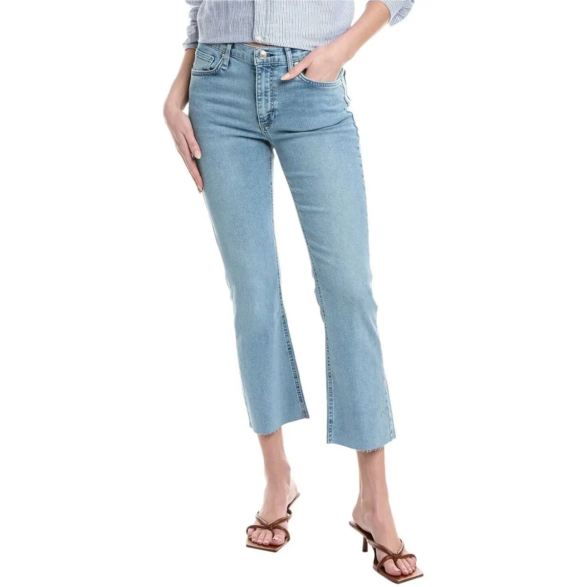 Rag Bone Piper Mid Rise Ankle Length Bootcut Jeans Womens 29 Alturas