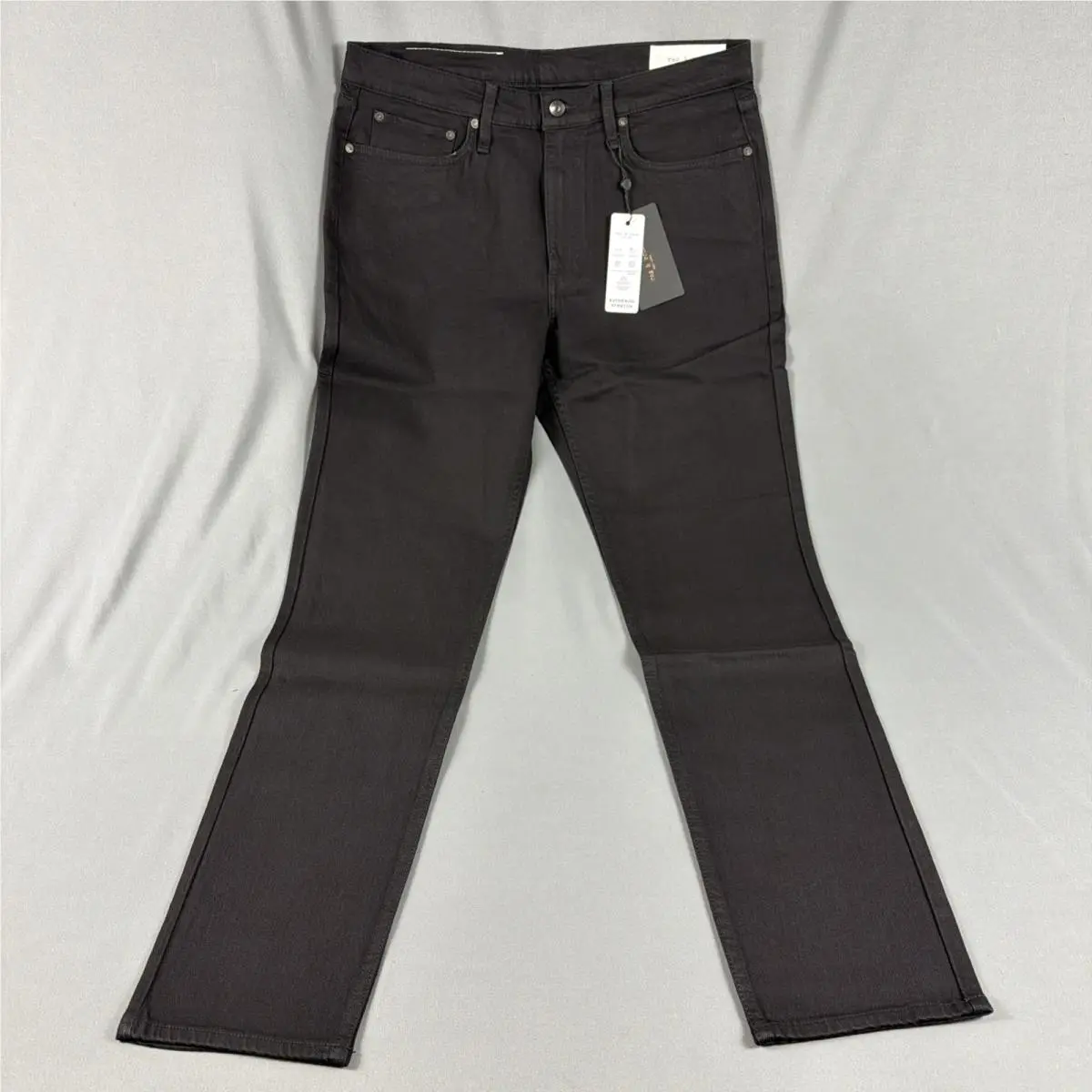 Rag Bone Jeans Fit 2 Slim 34 x 32 Black Cotton Spandex