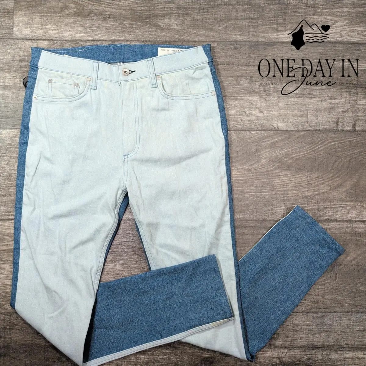 Rag Bone High Rise Skinny Jeans Size 10 30