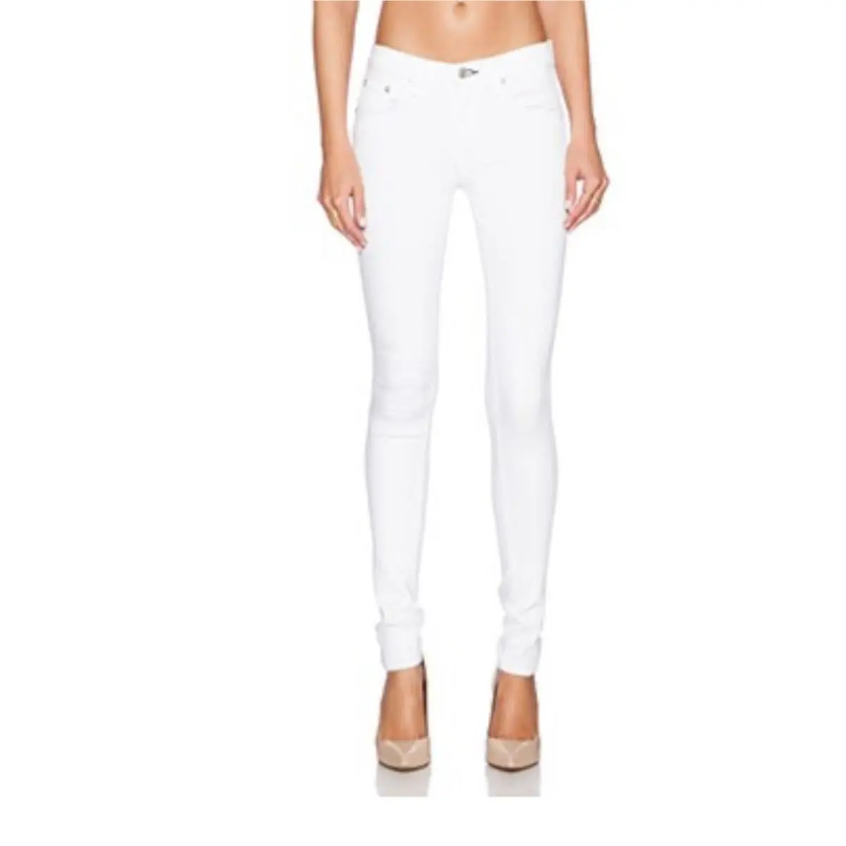 Rag Bone Skinny Jeans Bright White 29