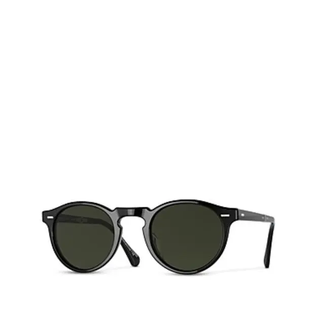 Oliver Peoples Gregory Peck 1962 Folding Polarized Round Sunglasses 47mm