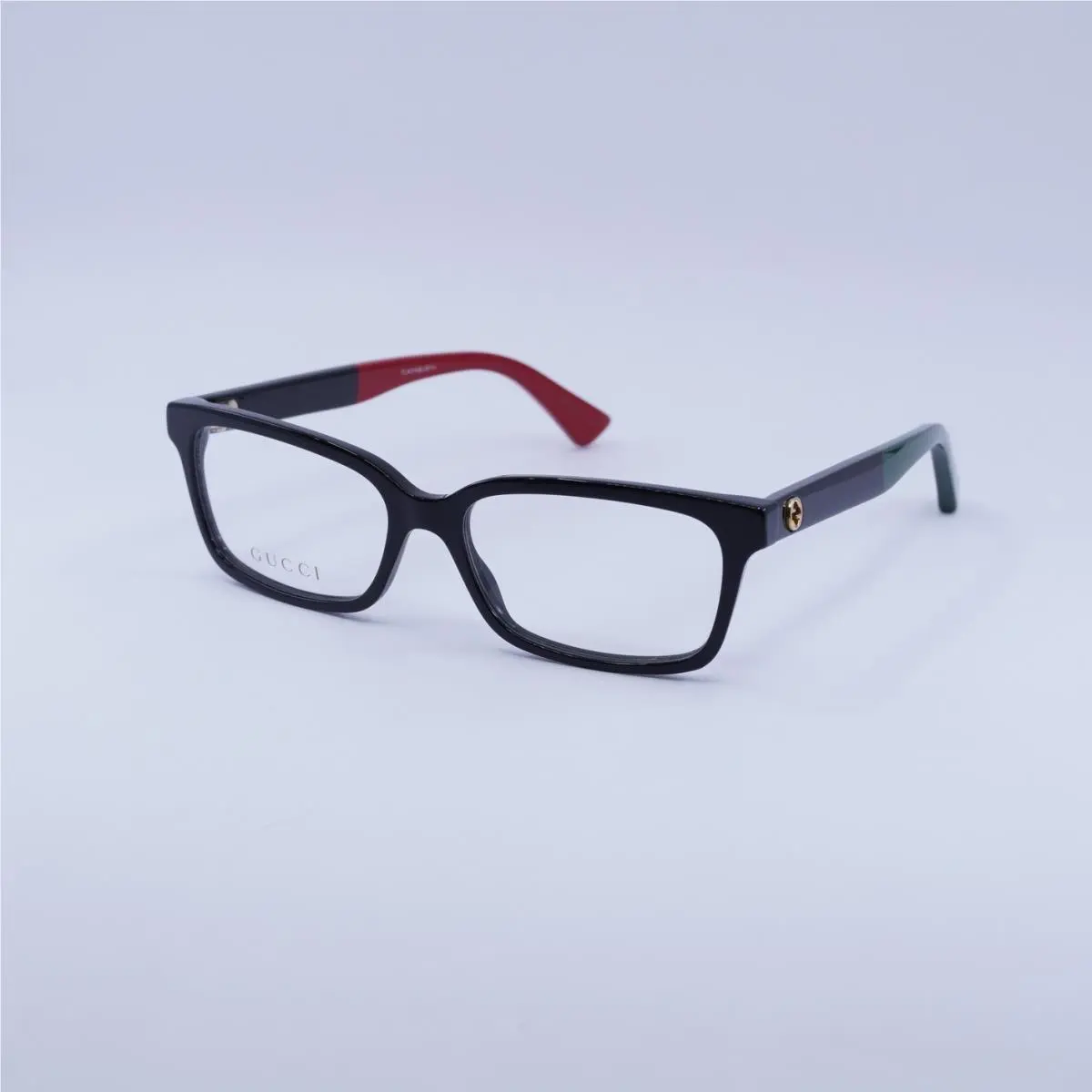 GG0168O 003 Black/red/green 53mm Eyeglasses by Gucci