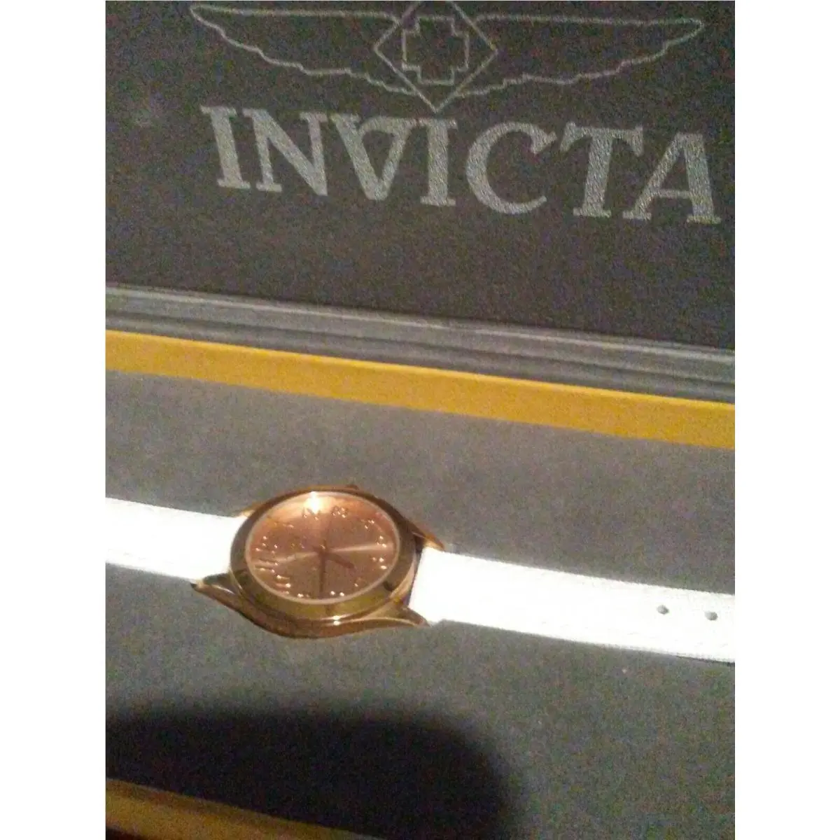 Ladies Rose Gold 21374 Angel Watch Divine Messenger of Time by Invicta
