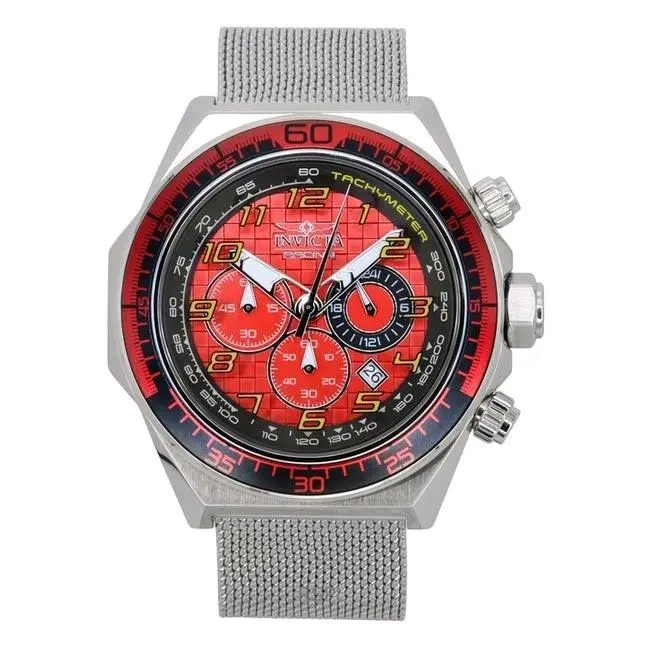 Invicta Carreras Quartz Chronograph INV47900 50M Racing 50mm Men`s Watch