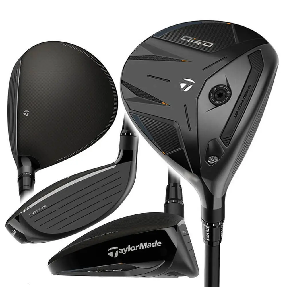 Taylormade Men Qi4D Fairway Wood - 26