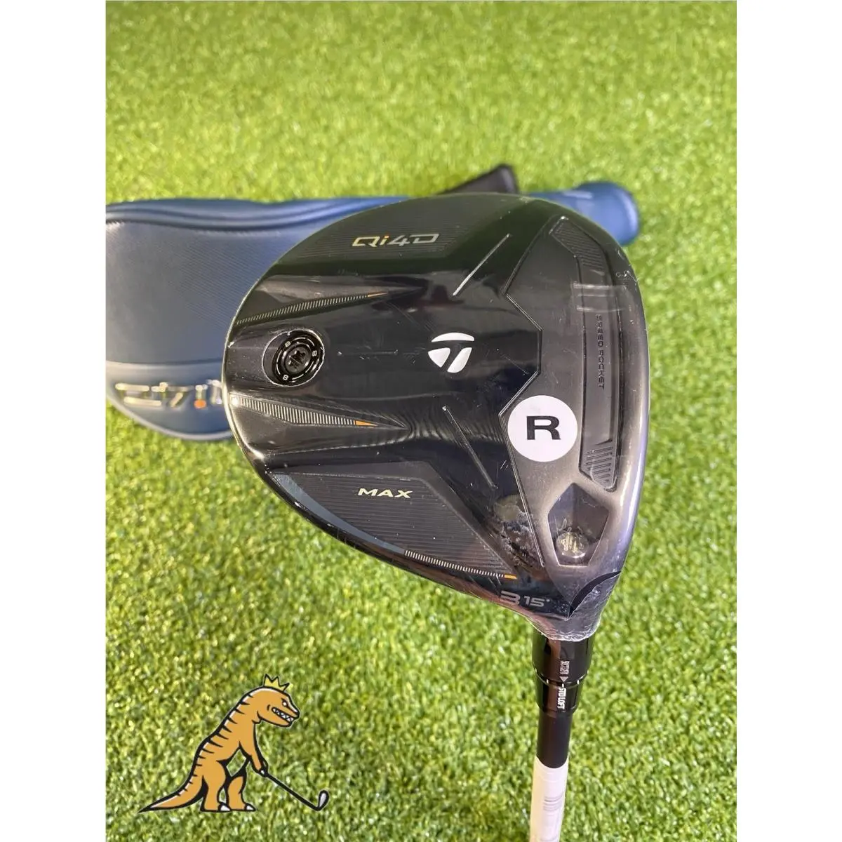 Taylormade Qi4D Max 15 3-Wood Reax 55g Regular Flex Graphite + HC