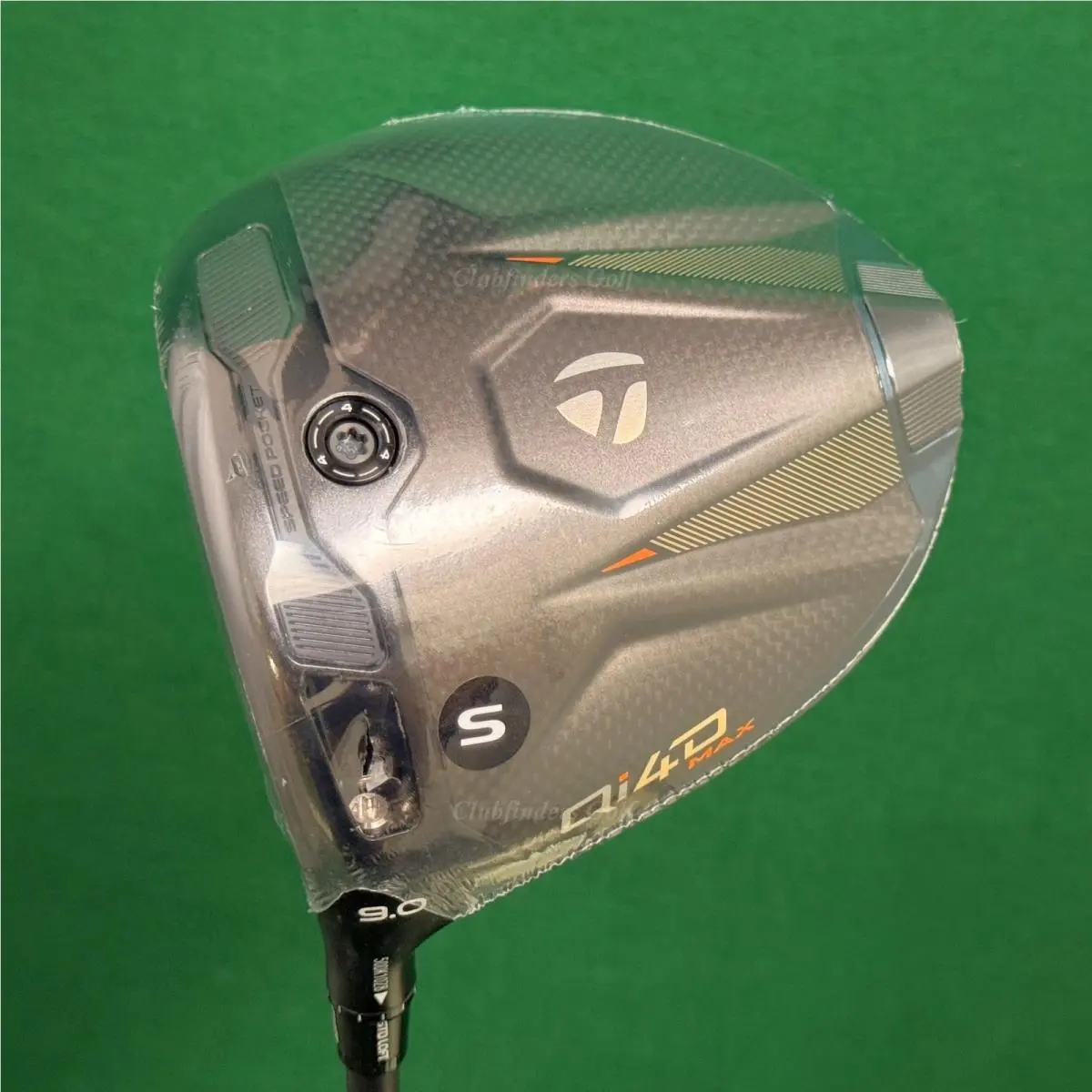 LH Taylormade Qi4D Max 9° Driver Mitsubishi Reax 60-S Graphite Stiff W/hc