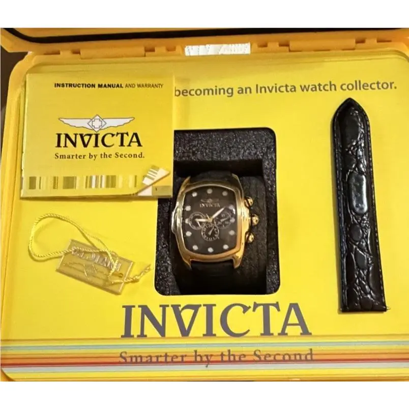 Lupah 14517 Special Edition Watch Nos Hard Cas Papers Tritnite Untested by Invicta