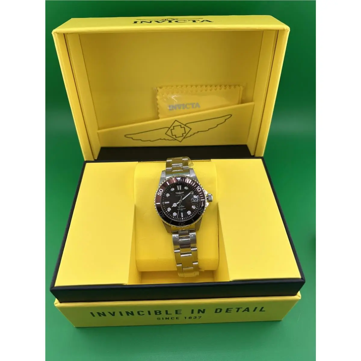 Pro Diver Women`s Watch - 34mm Steel 50910 Brown by Invicta