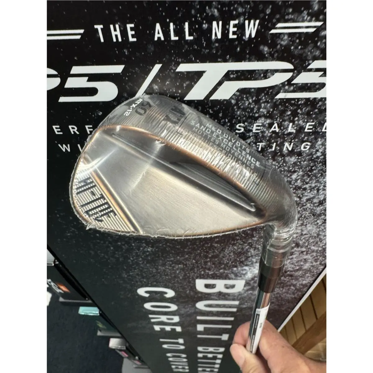 Taylormade Hi-toe 4 Golf Wedge - 60 Degree Atx Grind- Steel