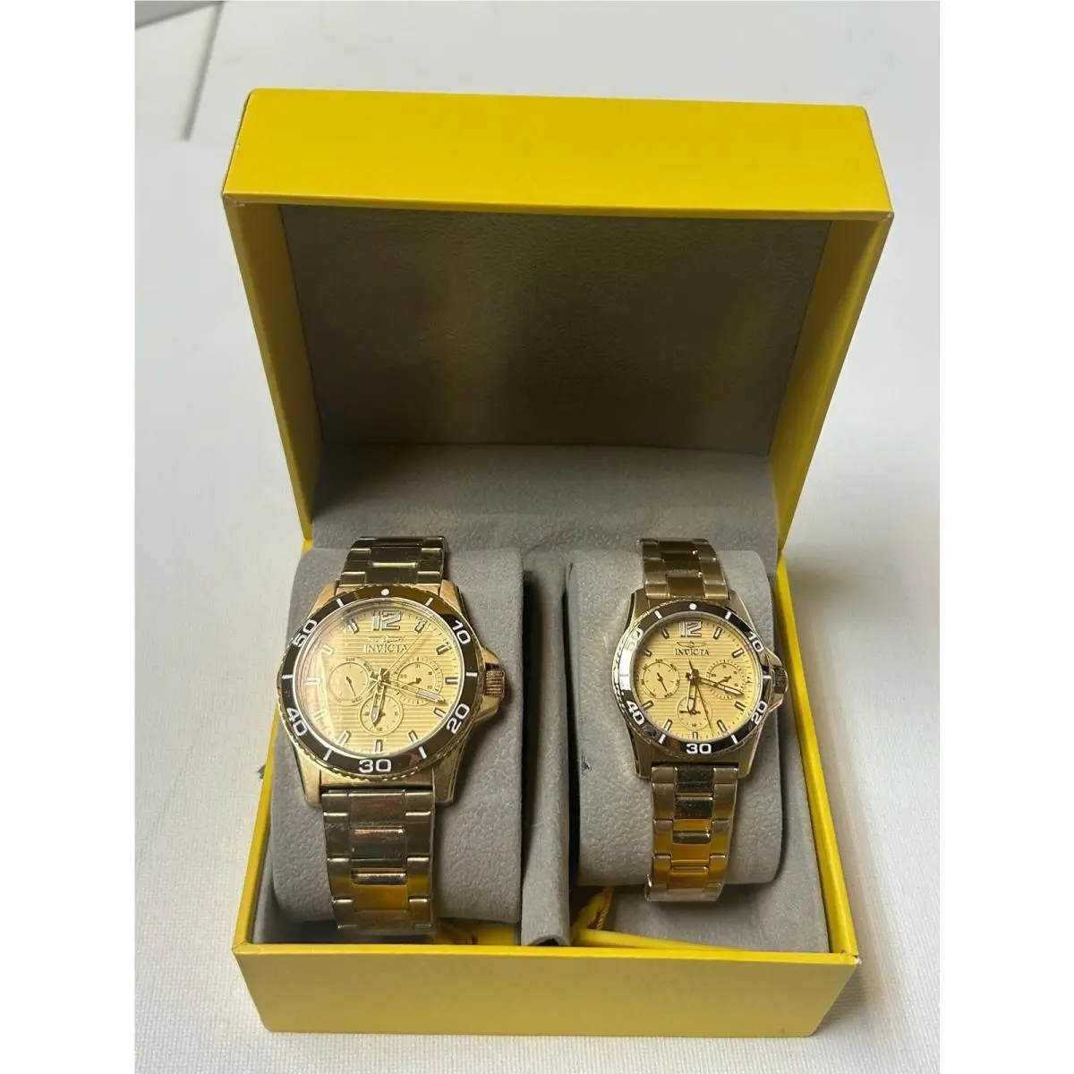 His Hers Celestial Watches. 1 Men`s Watch and 1 Women`s Watch. 49458 by Invicta