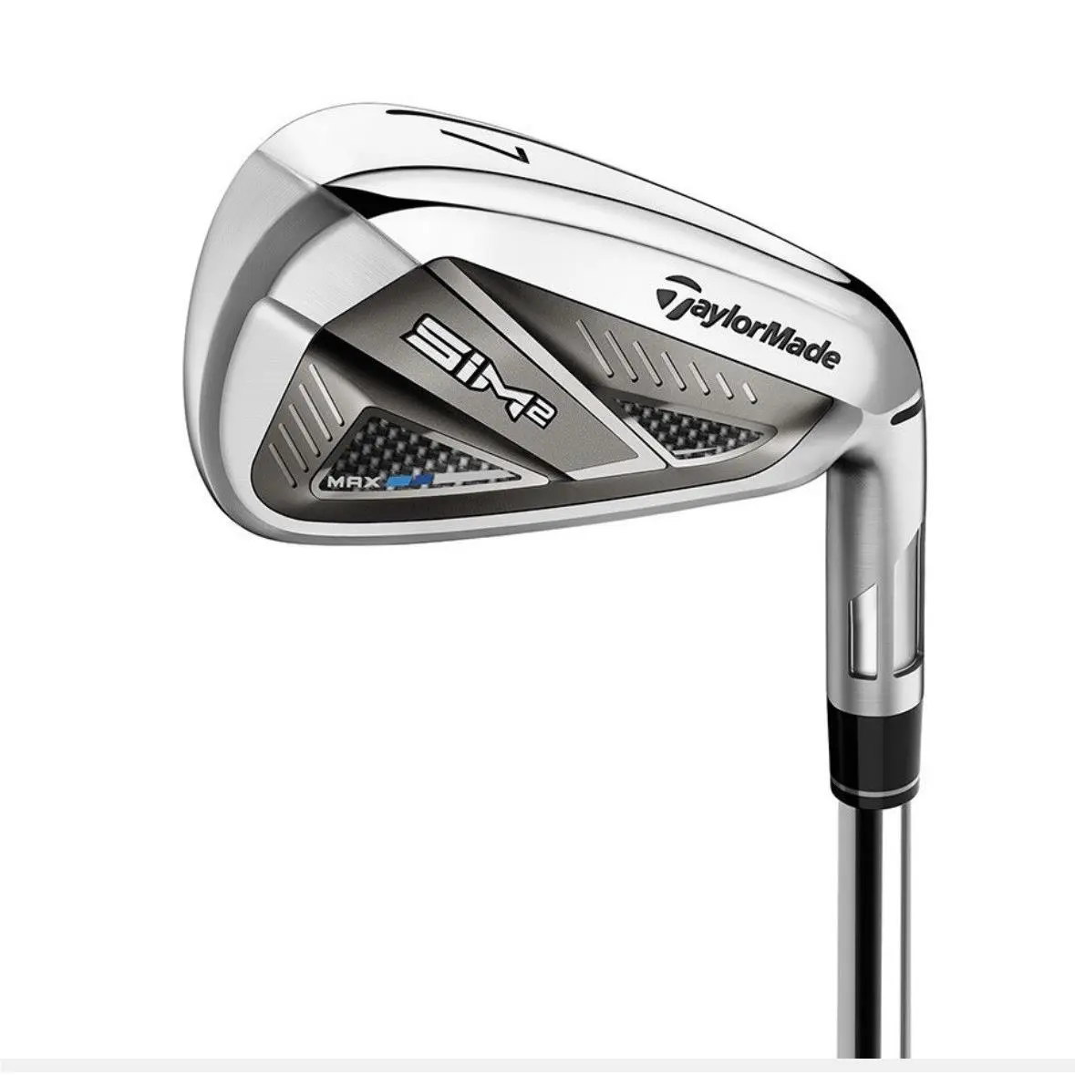 Taylormade Men`s Golf Clubs Sim 2 Max Iron Set 5-AW Steel Regular Flex