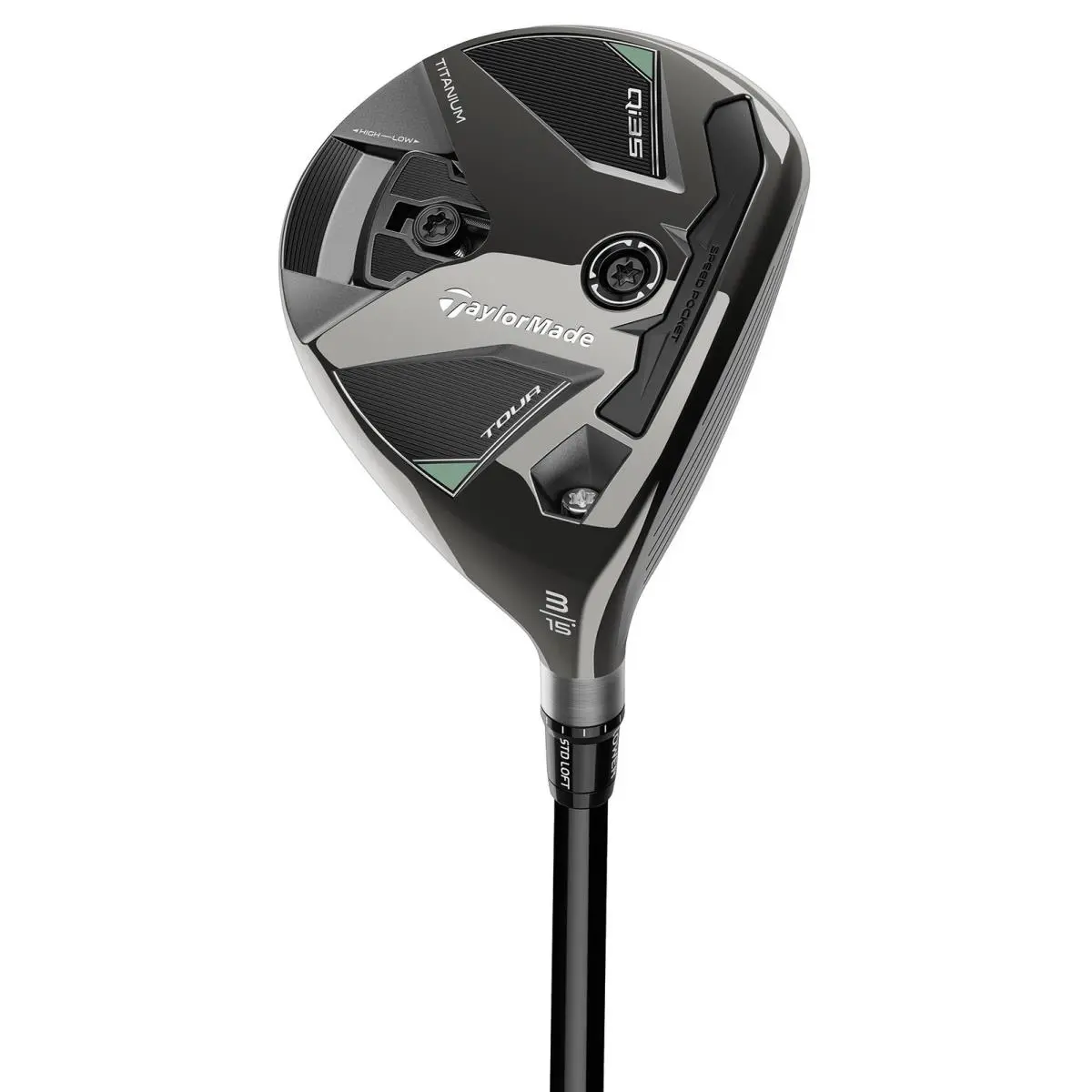 Taylormade Qi35 Tour 15 3 Wood Stf Mitsubishi Kai`li Blue Darkwave 75