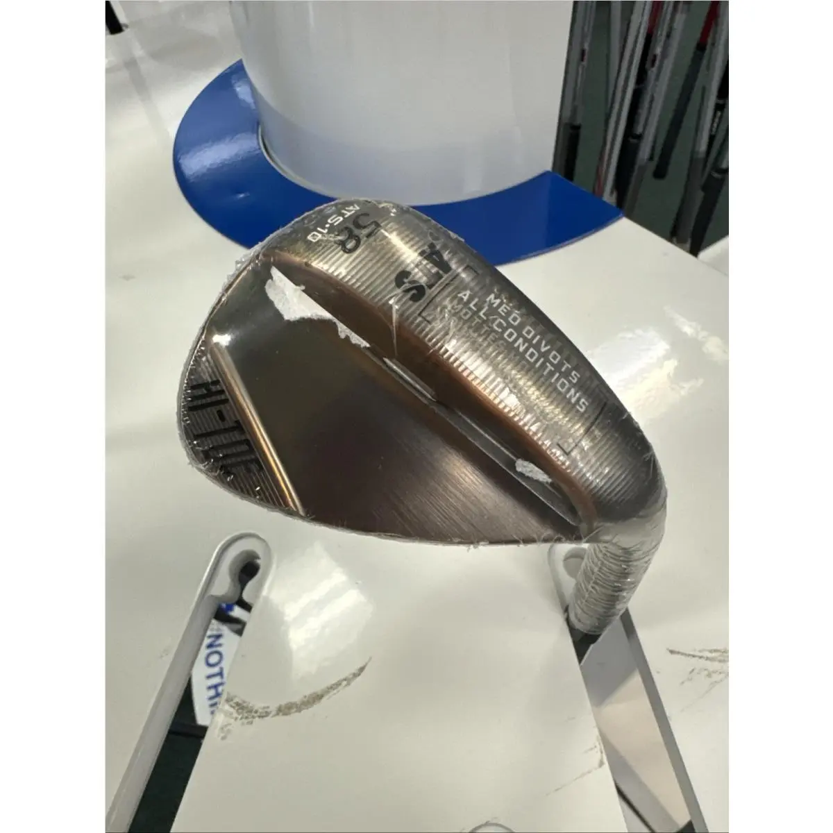 Taylormade Hi-toe 4 Golf Wedge - 58 Degree Ats 10 Bounce- Steel