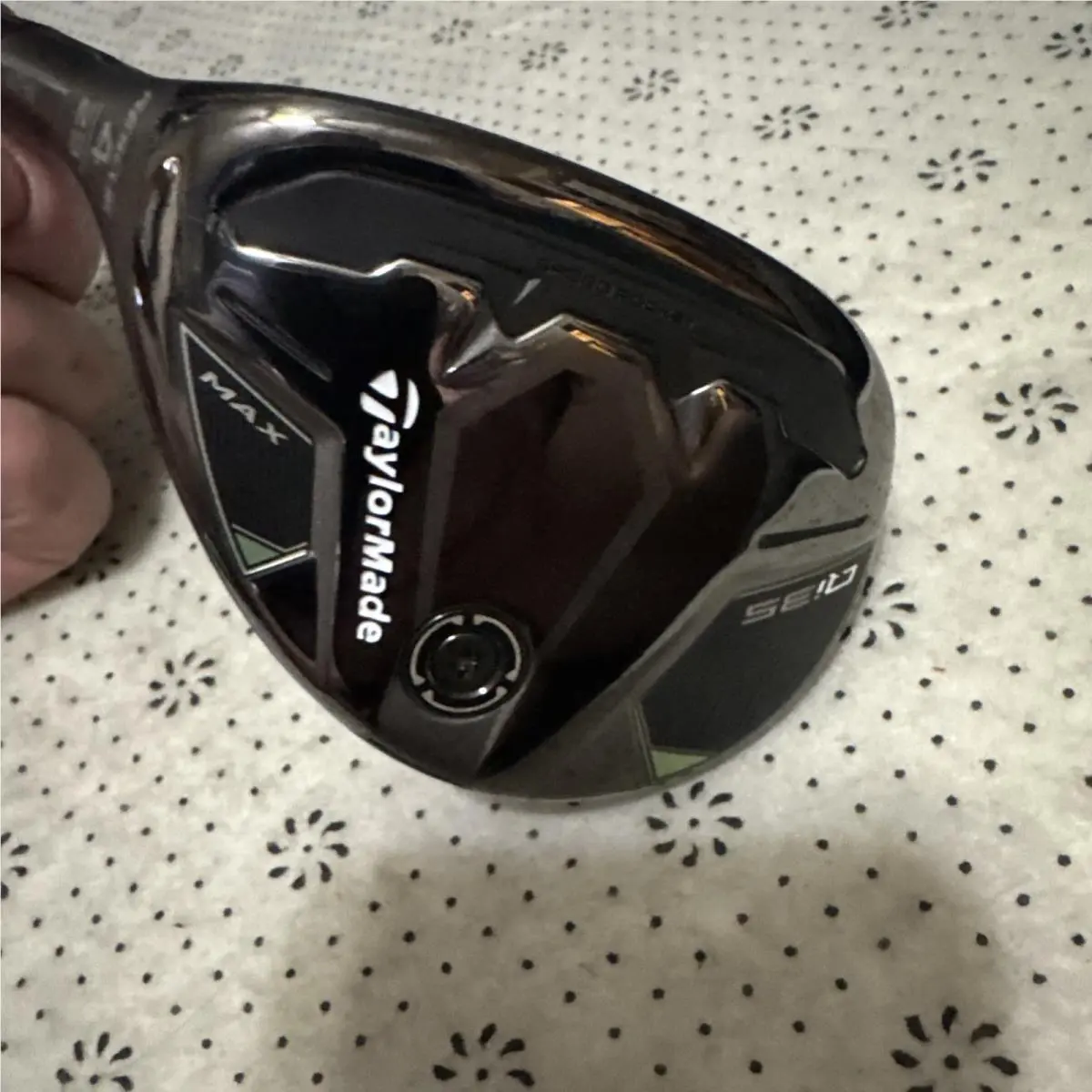 Left LH Taylormade Qi35 Max Rescue 4 Hybrid 23 Air Speeder 2025 50g Regular