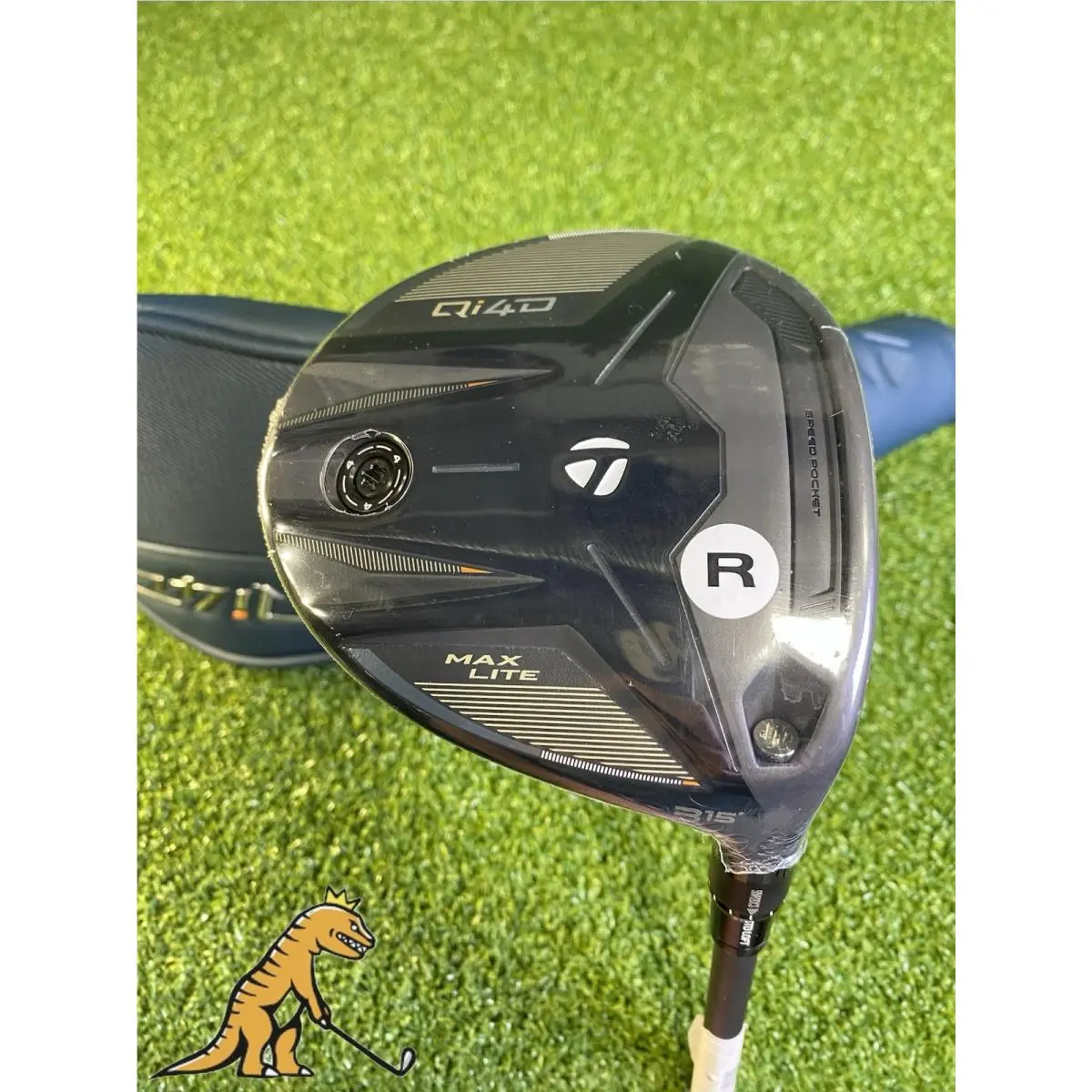 Taylormade Qi4D Max Lite 15 3-Wood Reax 45g Regular Flex Graphite + HC