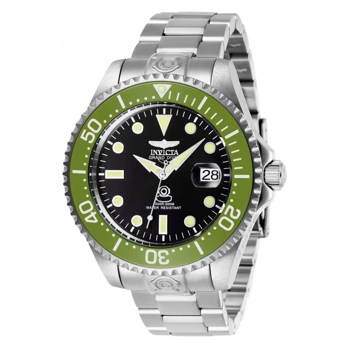 Invicta Grand Diver Automatic Men`s Watch - 47mm Steel 27612