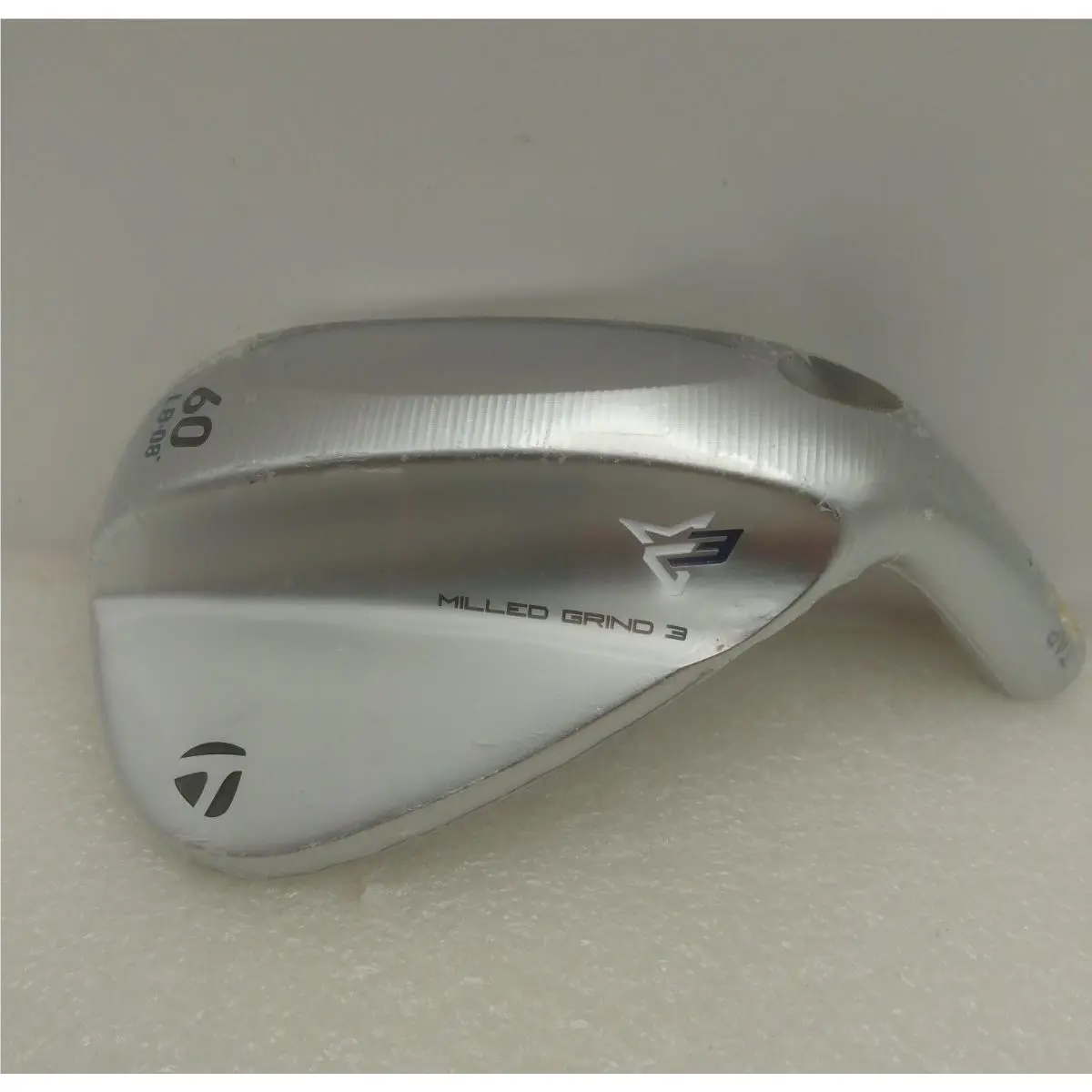 Taylormade MG3 Wedge 60 LB08 Mill Grind 3 Raw Face Demo Head Only Right Handed