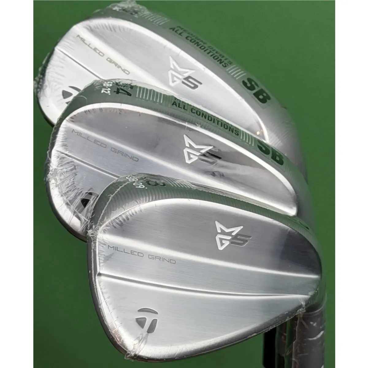 Taylormade Milled Grind 5 MG5 Wedge Set 48-09 54-12 60-10 Steel RH