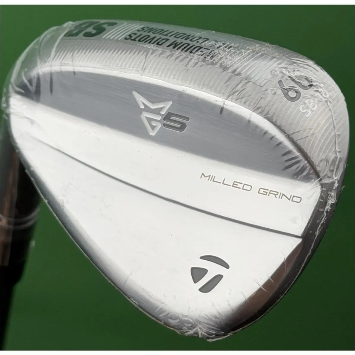 Taylormade Milled Grind 5 MG5 Lob LW Wedge Left Hand 60-10 Steel LH