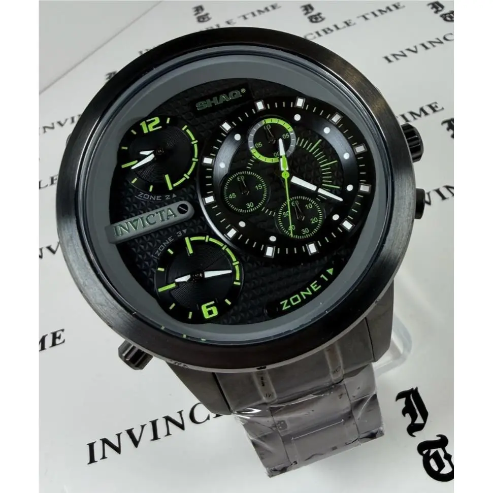 Invicta Shaq Men`s Watch - 60mm Gunmetal 34994 Limited to 1 000 Produced