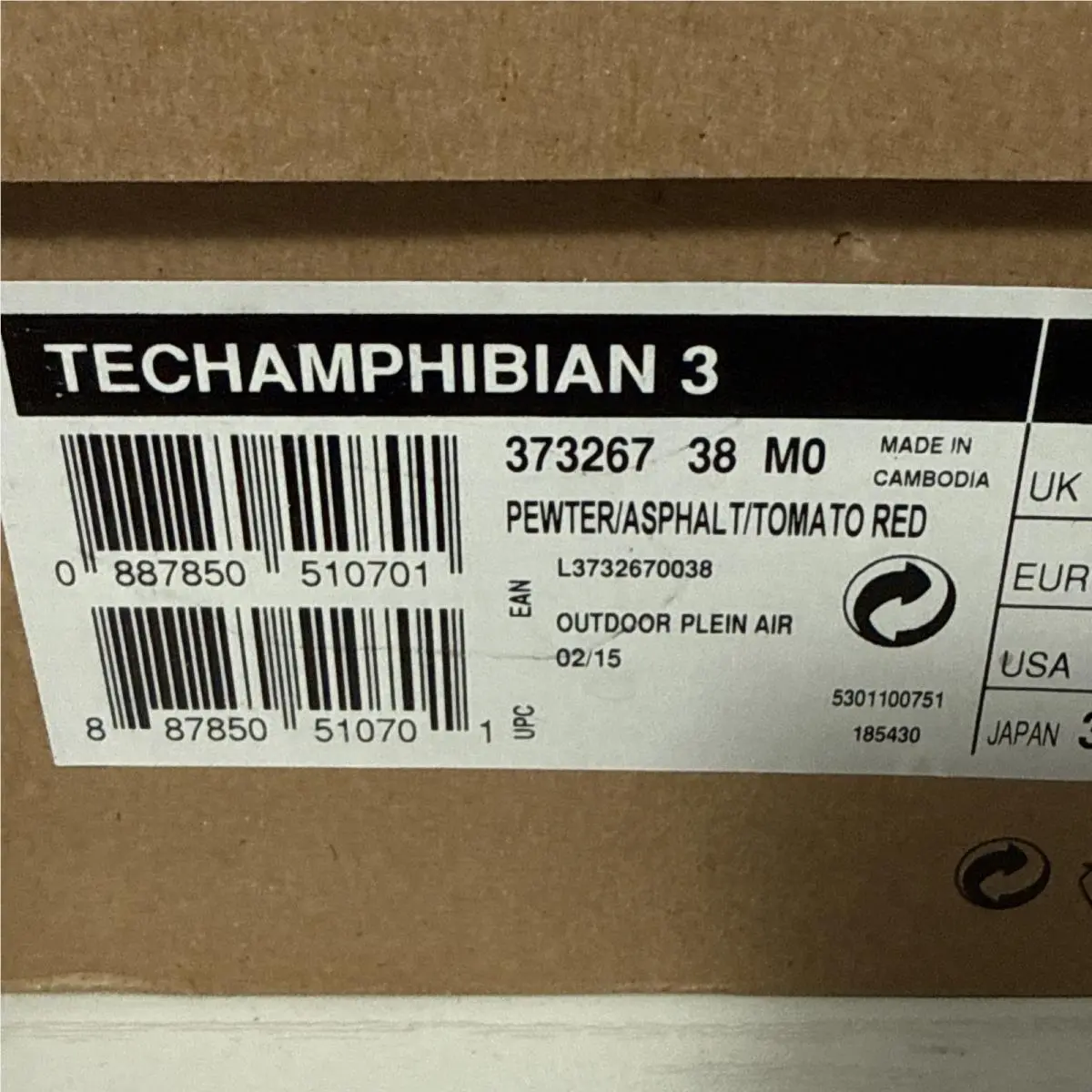 Salomon shoes - Salomon Techamphibian - Techamphibian - 373267 38 MO - Gray 1