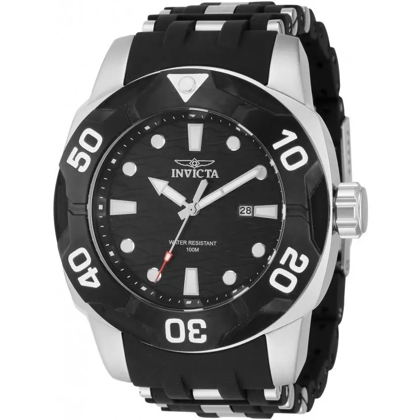 Invicta 44116 Sea Spider Black Dial 50 mm Men`s Watch