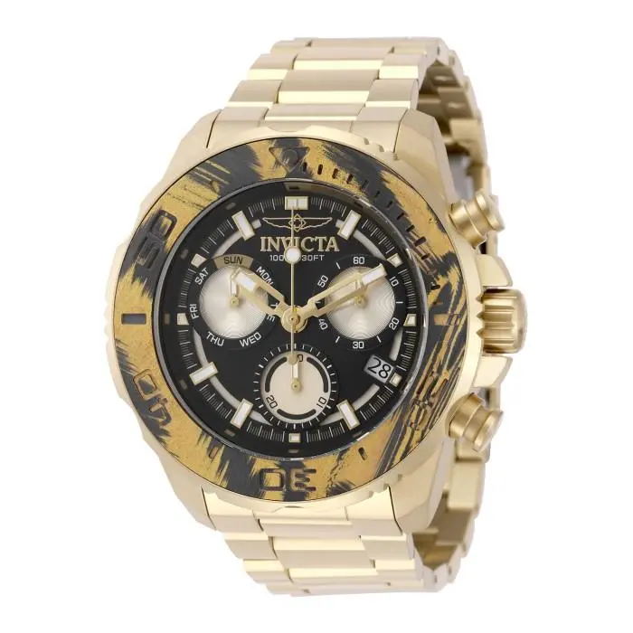Invicta Men`s Carbon Hawk 48mm Quartz Watch IN-51078