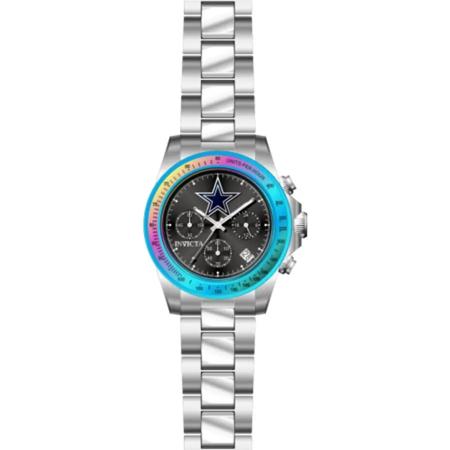 Invicta 44981 Nfl Black Dial 40 mm Men`s Watch