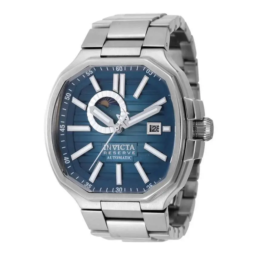Invicta Reserve Objet D Art Louvera Automatic Men`s Watch - 45mm Steel 45575