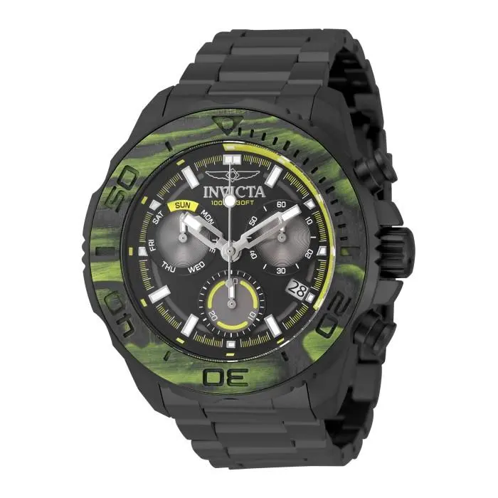 Invicta Men`s Carbon Hawk 48mm Quartz Watch IN-51082