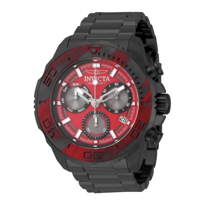 Invicta Men`s Carbon Hawk 48mm Quartz Watch IN-51081