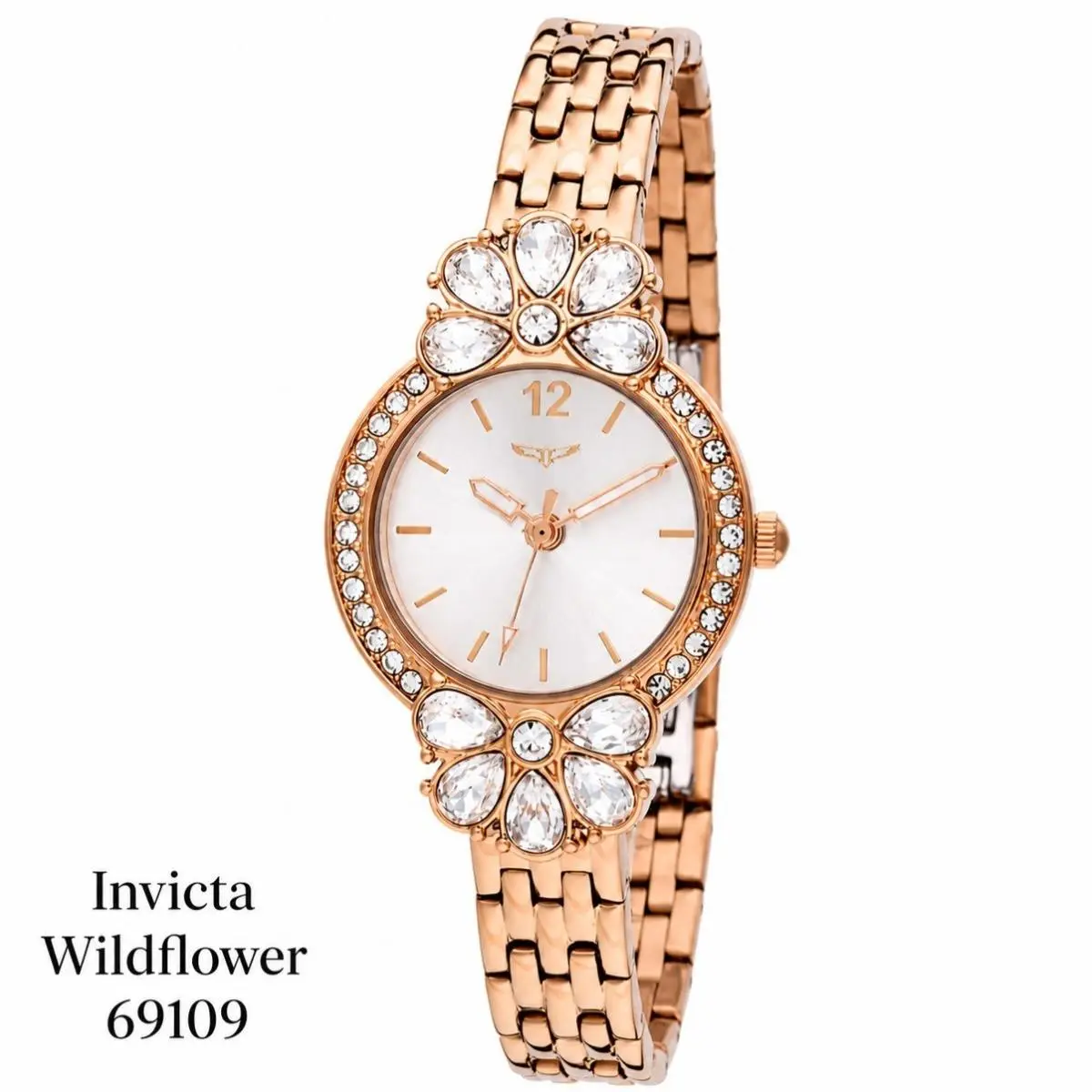 Wildflower Women`s Watch - 30mm Rose Gold 69109 0503 by Invicta