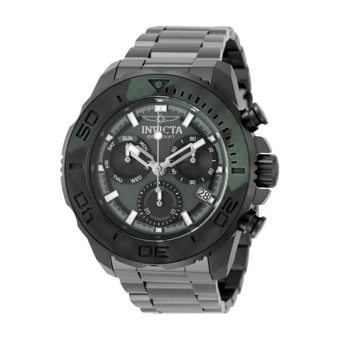Men`s Carbon Hawk 48mm Quartz Watch IN-51080 by Invicta