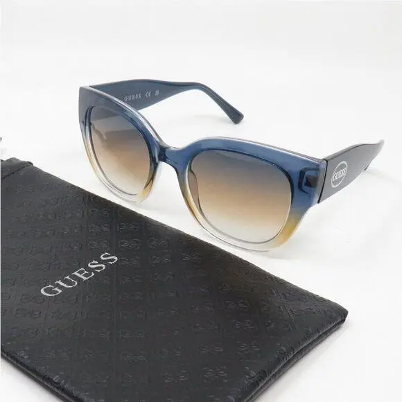 Guess Factory GF6154/S 92F Blue Faded/brown Gradient Sunglasses