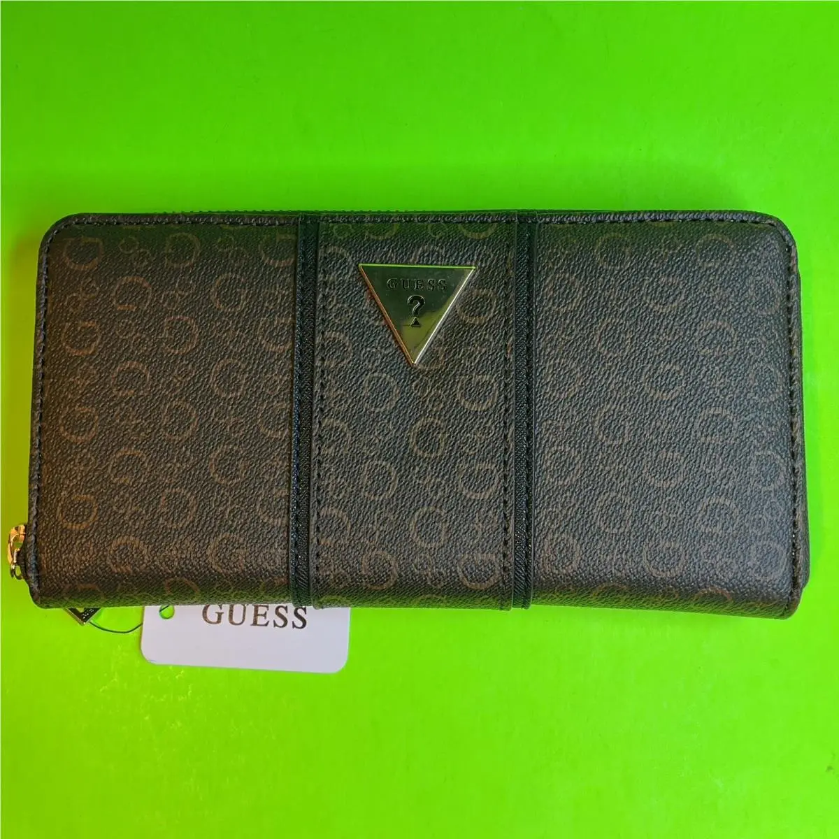 Guess Los Angeles Women’s Wallet Brown W/gold