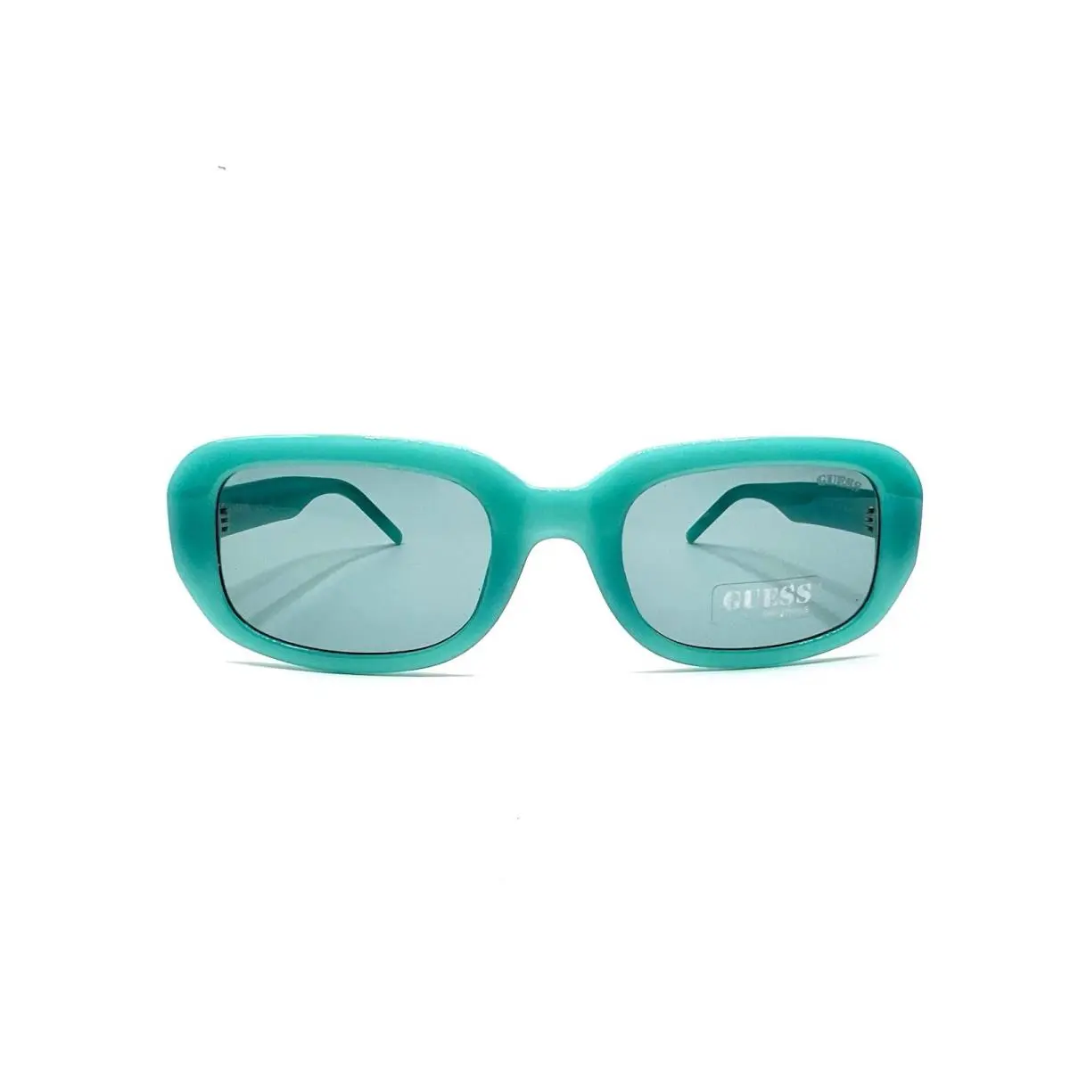 Guess GU8250 87N Turquoise Oval Plastic Sunglasses Frame 54-23-140 Originals