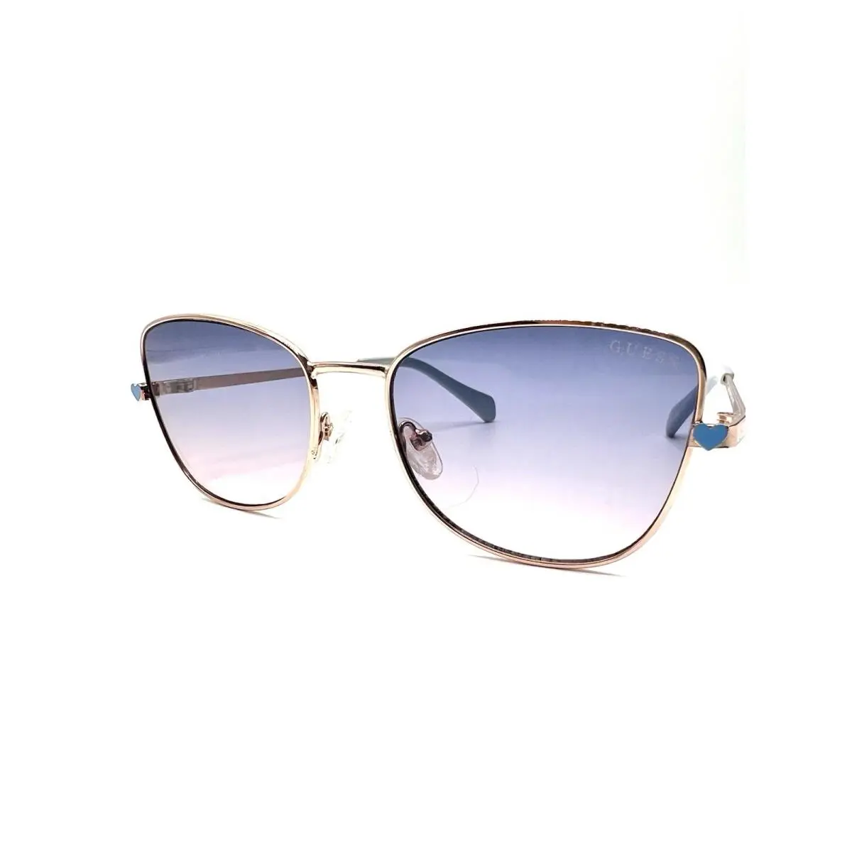 Guess Factory GF4023 28W Blue Gradient Cat Eye 53-18-130 Sunglasses
