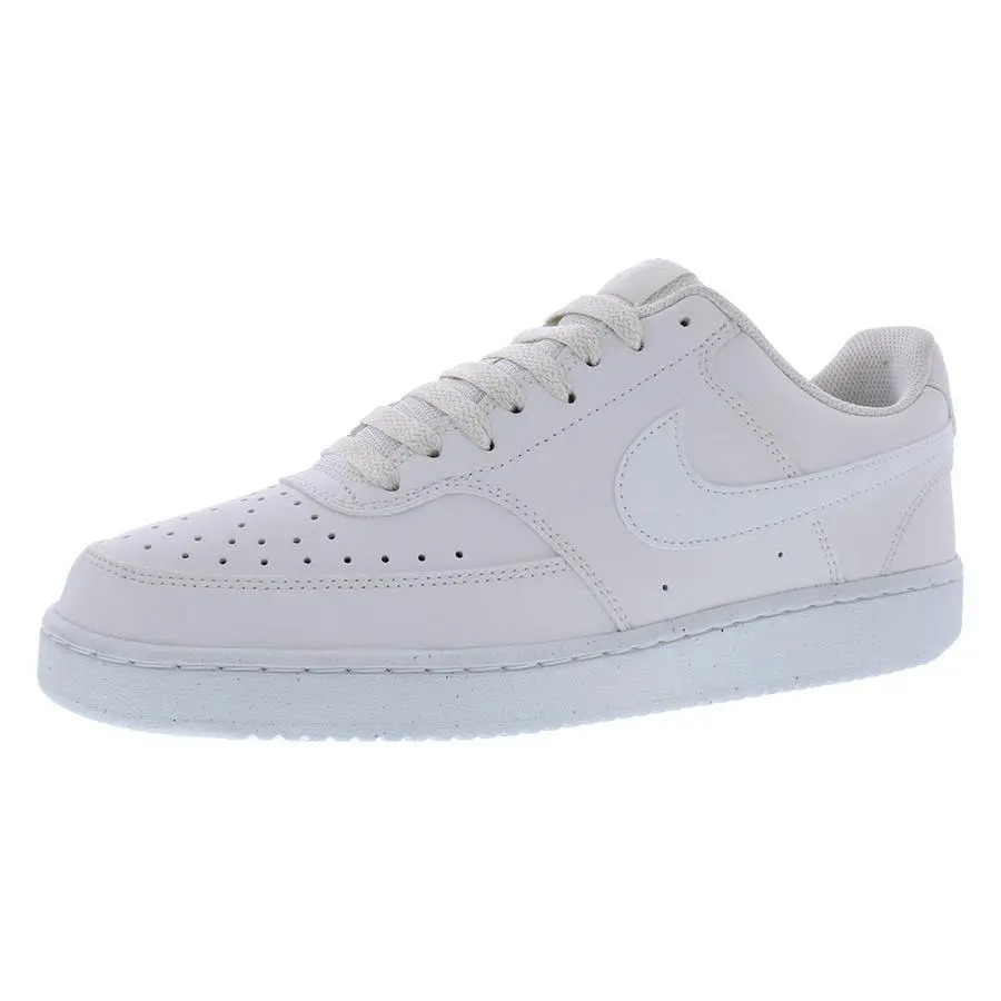 Nike Court Vision Low Next Nature Mens Shoes - Phantom/Summit White, Main: White