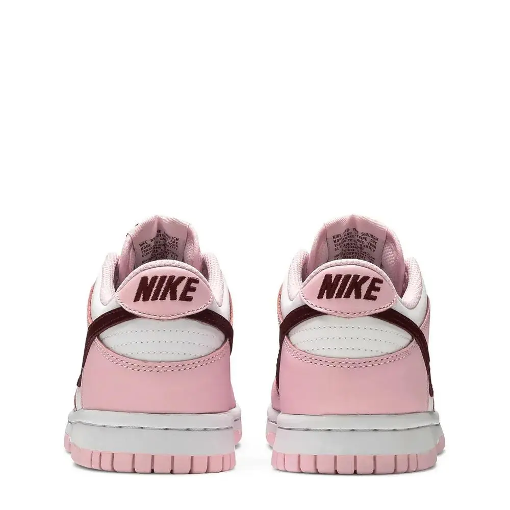 Nike shoes - Nike Dunk Low (GS) Pink Foam / Dark Beetroot / White - CW1590-601 - Pink 4