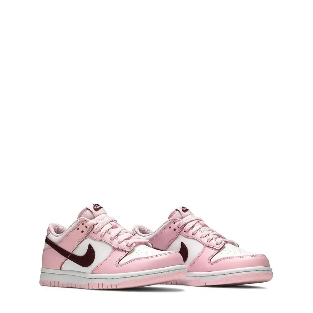 Nike shoes - Nike Dunk Low (GS) Pink Foam / Dark Beetroot / White - CW1590-601 - Pink 6