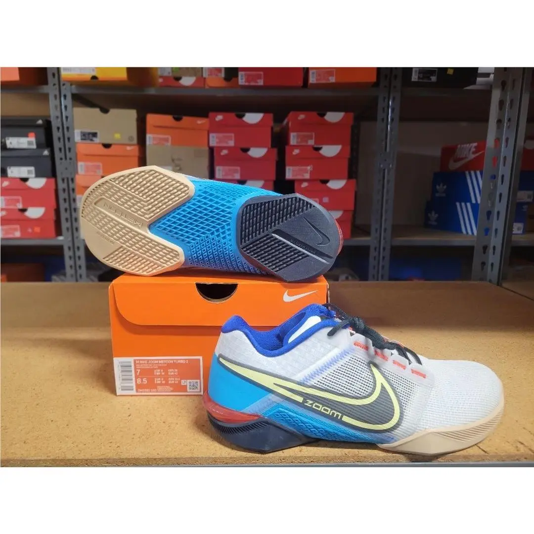 Nike shoes - Nike Zoom Metcon Turbo 2 - DH3392 100 - Sail Citron Tint Photon 5