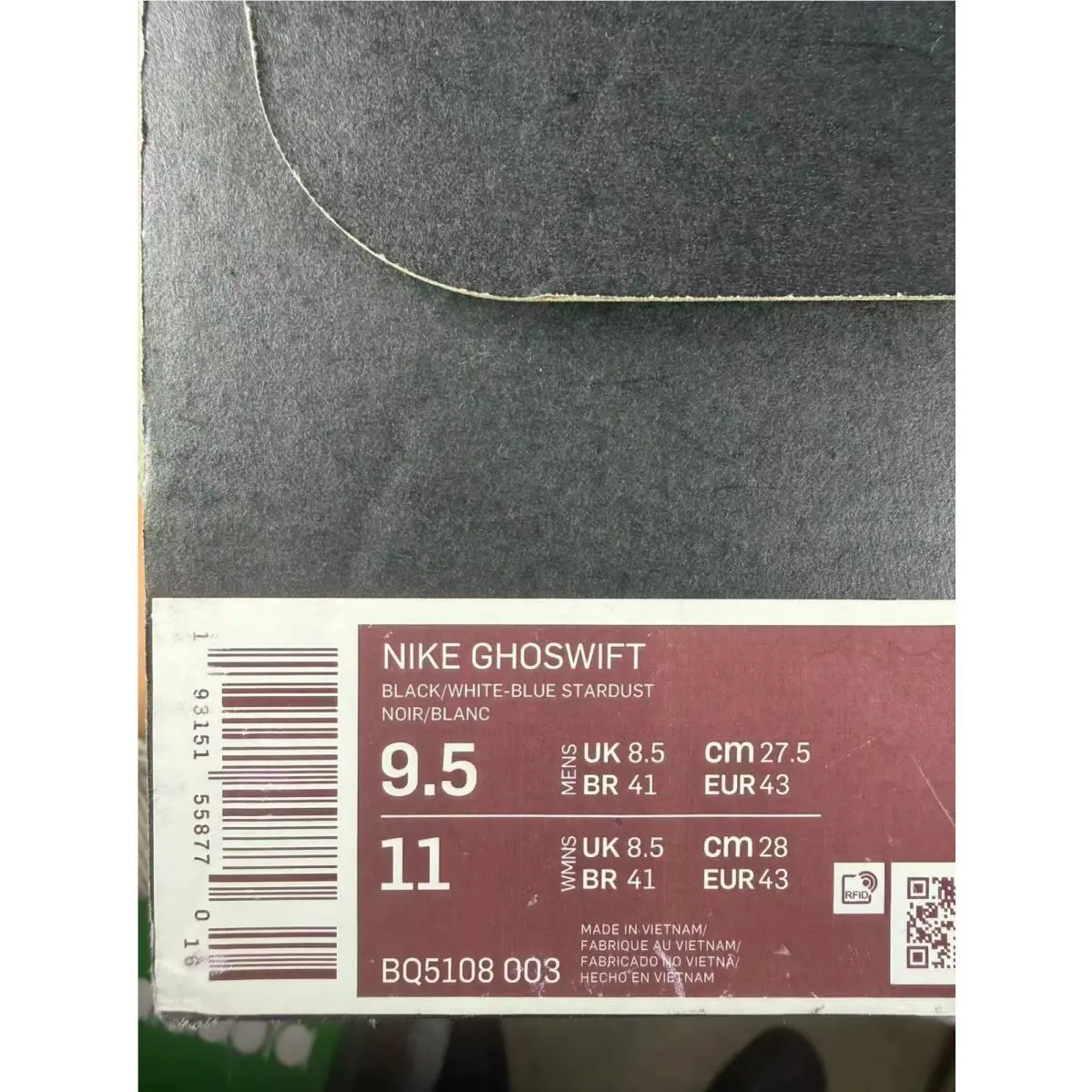 Nike shoes - Nike Ghoswift - Ghoswift - BQ5108-003 - Blue 1