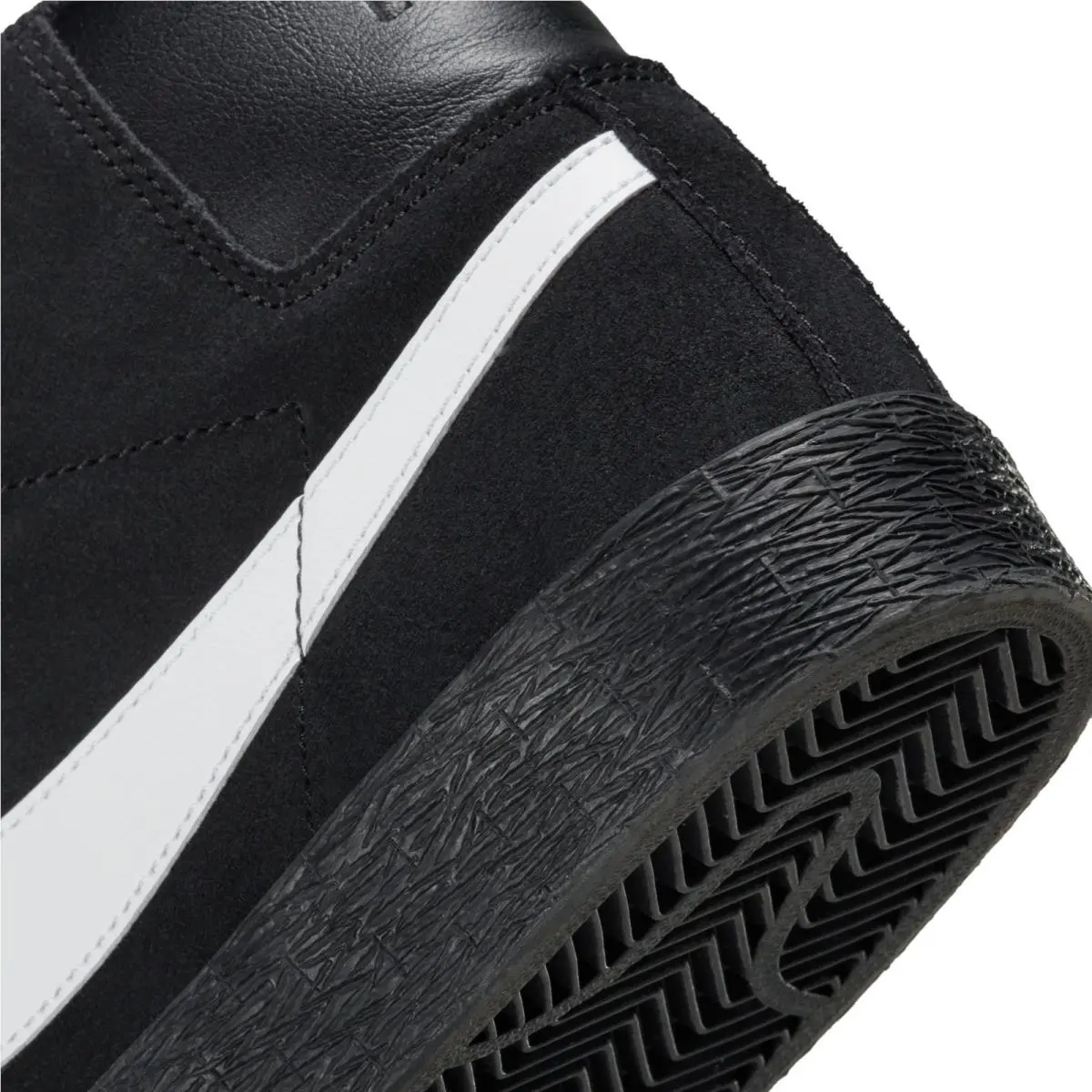 Nike shoes - Nike SB Zoom Blazer Mid - 864349-007 - Black/Black/Black/White 7