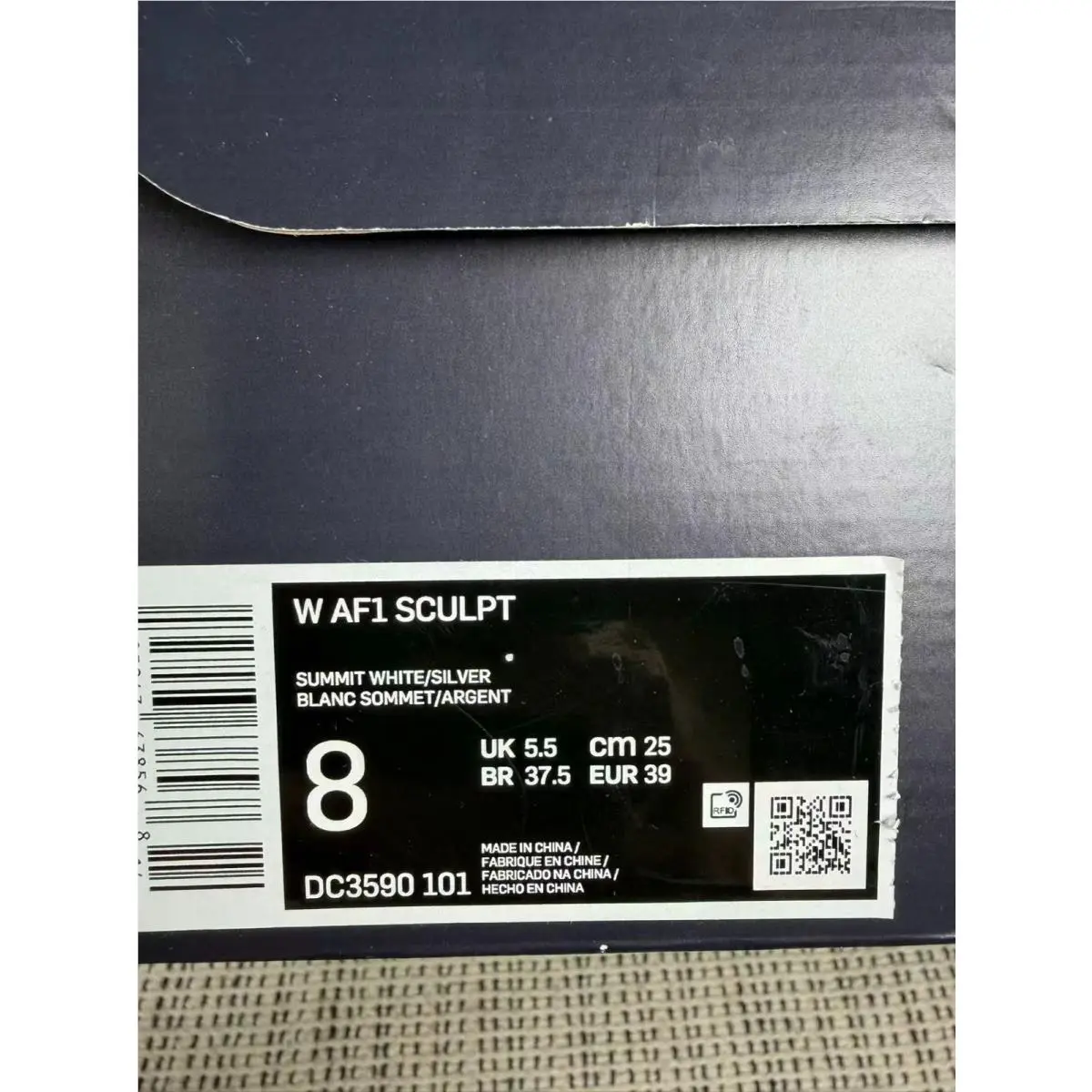 Nike shoes - Nike Air Force 1 - Air Force - DC3590-101 - Silver 11